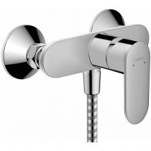 Hansgrohe - Vernis Blend Exposed Mixer Shower Valve Chrome Two Flow Curved - Chrome
