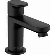 Hansgrohe - Vernis Blend Pillar Tap 70 For Cold Water Without Waste Set Matt Black 71583670 - Matt Black