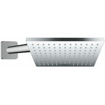 Hansgrohe - Vernis Shape EcoSmart Bathroom Wall Mounted Shower Drench Head Chrome - Silver
