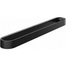 Hansgrohe - WallStoris Bathroom Towel Rail Hanger 58cm Matt Black Easy Install - Black