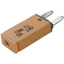 CBA1-0514 Interruttore automatico fusibile piatto standard 5 a Marrone 1 pz. - Hansor