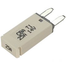 CBA1-2514 Interruttore automatico fusibile piatto standard 25 a Bianco 1 pz. - Hansor