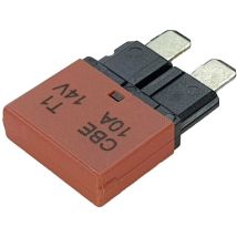 Hansor Cbe1-1014 Interruttore Automatico Fusibile Piatto Standard 10 A Rosso 1 Pz.