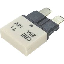 Cbe1-2514 Disjoncteur Pour Fusible Plat Standard 25 A Blanc 1 Pc(s) - Hansor