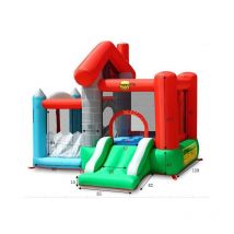 Castello Gonfiabile Scivolo Bambini Vasca Palline Saltarello Feste Compleanno