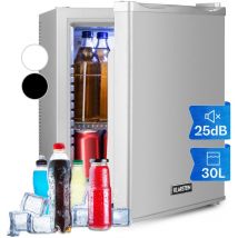 Klarstein - Mini Frigo de Chambre de 30L pour Snacks et Boissons, Petit Frigo Top Silencieux, Mini Bar, Petit Réfrigérateur Camping, Mini Frigo
