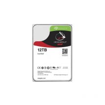 Seagate - Hard Disk Interno per nas IronWolf 12 tb 3.5" Interfaccia Sata iii 6 Gb / s Buffer 256 mb 7200 Rpm