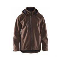 Hardshell-Jacke Blaklader Wasserabweisend t.s - braun/schwarz - 479019777899-S