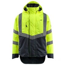 Mascot Harlow Outer Shell Jacket Hi-vis Yellow/Dark Navy - XL