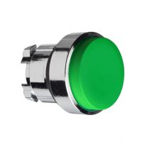 Schneider Electric - Harmony XB4 tête bouton pousser-pousser Ø22 dépassant vert ZB4BH3