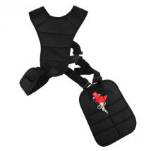 Fei Yu - Harnais à double bandoulière rembourré pour débroussailleuse et coupe-bordures