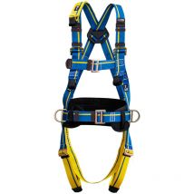 Imbracatura anticaduta Irudek Light Plus 4 - L/XL - Bleu/Jaune