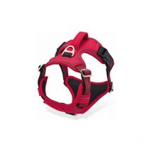 Redroad - Harnais Chien Anti Traction, Harnais pour Chien Grand Moyen Réfléchissant Réglable Gilet Chien avec Poignée Respirante Harnais Poitrine de