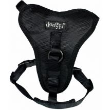 Harnais nylon chien Classica Noir Doogy Taille : m