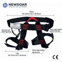 Harnais d'escalade pour Femme, Homme, Enfant pour Alpinisme, Escalade, Rappel