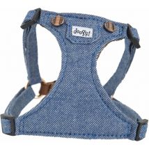 Harnais chien Vintage Bleu Taille : T1
