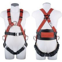 Harnais mas 400 Quick Exclusiv plus EN361 EN358 4 points, 170 mm dos p. taille 48-56