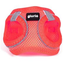 Harnais pour chien Gloria air mesh trek star réglable rose taille xxxs (18-20 cm)