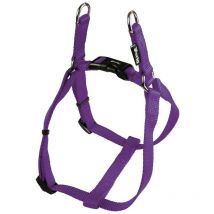 Harnais pour chien Gloria lisse réglable 47-71 cm violet taille m