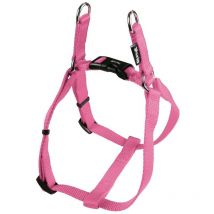 Harnais pour chien Gloria lisse réglable 61-91 cm l rose
