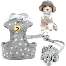 Fei Yu – Harnais pour chien taille M – Tissu doux et durable – Confort optimal pour petits chiens et chats
