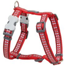 Red Dingo - Harnais pour dog rouge dingo os réfléchissant 25-39 cm rouge