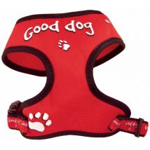 Harnais T-shirt chien Relax rouge 'Good Dog' Taille : s
