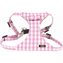 Harnais Vichy Rose : XS