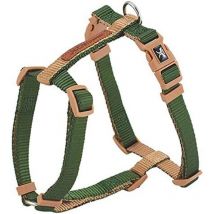Pettorina verde-beige forest-british x-trm double premium 45-75cm x 2cm Nayeco