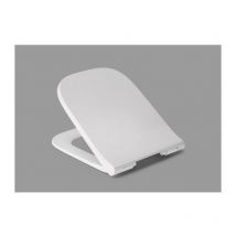 Hamberger - Haro Daya Slim wc siège 540716 pour Renova Plan blanc , charnières en acier inoxydable, fermeture amortie