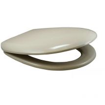 Wc sitz Beige Edelstahlscharnier FastFix - Haro