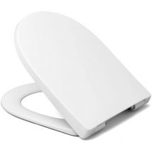 WC-Sitz Lopata Softclose Premium weiß mit Edelstahl-Steckscharnier C0102G