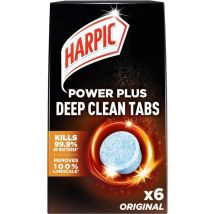 Harpic Power Plus Deep Clean Toilet Cleaner Tabs - Pack of 6