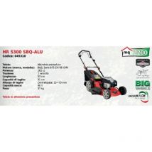 Hr 5300 sbq-alu Aluminium-Rasenmäher mit b&s 675 EXi series Motor - Harry