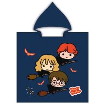 Aymax - Harry Potter Badeponcho mit Kapuze – 100 % Mikrofaser Komfort