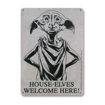 Logoshirt - harry potter panneau métal house-elves 15 x 21 cm B829540