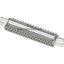 09 67 025 4715 Connettore femmina sub-d 180 ° Numero Poli (num): 25 Punte a saldare 1 pz. - Harting