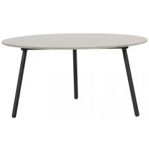 Monaco Beistelltisch R80cm X H40cm Schwarz - Hartman