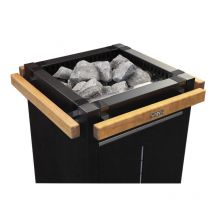 Harvia - Virta Schutzreling 48,5 cm HL4 Schutzgeländer aus Espe Seitenteil ohne Schriftzug