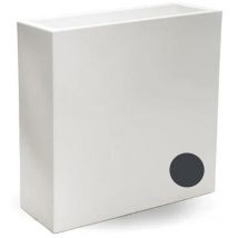 Blumenkübel rechteckig aus Harz 90x30 cm h 80 mod. Flowerpot Top Anthrazit