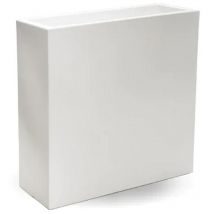 Blumenkübel rechteckig aus Harz 90x30 cm h 80 mod. Flowerpot Top Grün