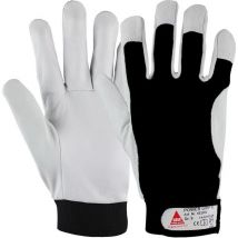 Hase Arbeitshandschuhe Power Grip ii Größe 9, Ziegennappaleder 10 Stk