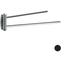 STILHAUS Hashi porta salviette snodo 2 bracci nero opaco codice prod: 000HS1623