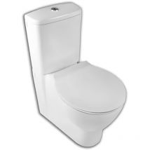 Hatria - Vaso a pavimento filomuro monoblocco senza cassetta bianco lucido Nido - Senza copri wc
