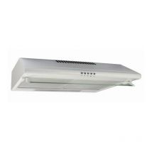 Haubenvisier 60cm 250m3 / h weiß - Glem - ghc625wh