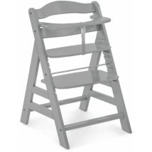 Hauck Seggiolone In Legno Per Bambino Evolutivo Alpha+ / Grey