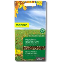 Manna - Rasendünger Herbst Und Saat 5 Kg Herbstrasendünger Anwachshilfe Ansaat