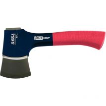 Axt HH-427A, 230 mm, 0,55 kg, Beil, blau, Kopf aus rostfreien Stahl, mit rutschfesten gummierten Griff in rot ( 000051405551 ) - Haushalt