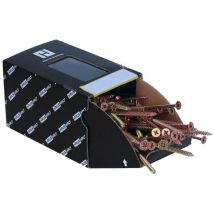 Haushalt - Tornillo universal para madera 3,0 x 45 mm PZ1 - 1000 piezas (2x 000051371129)