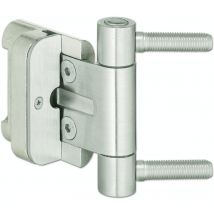 Simonswerk - Haustürband baka 2D/20 rz 57 Stiftsicherung, Zapfen 9,9 x 57 mm, verzinkt silber